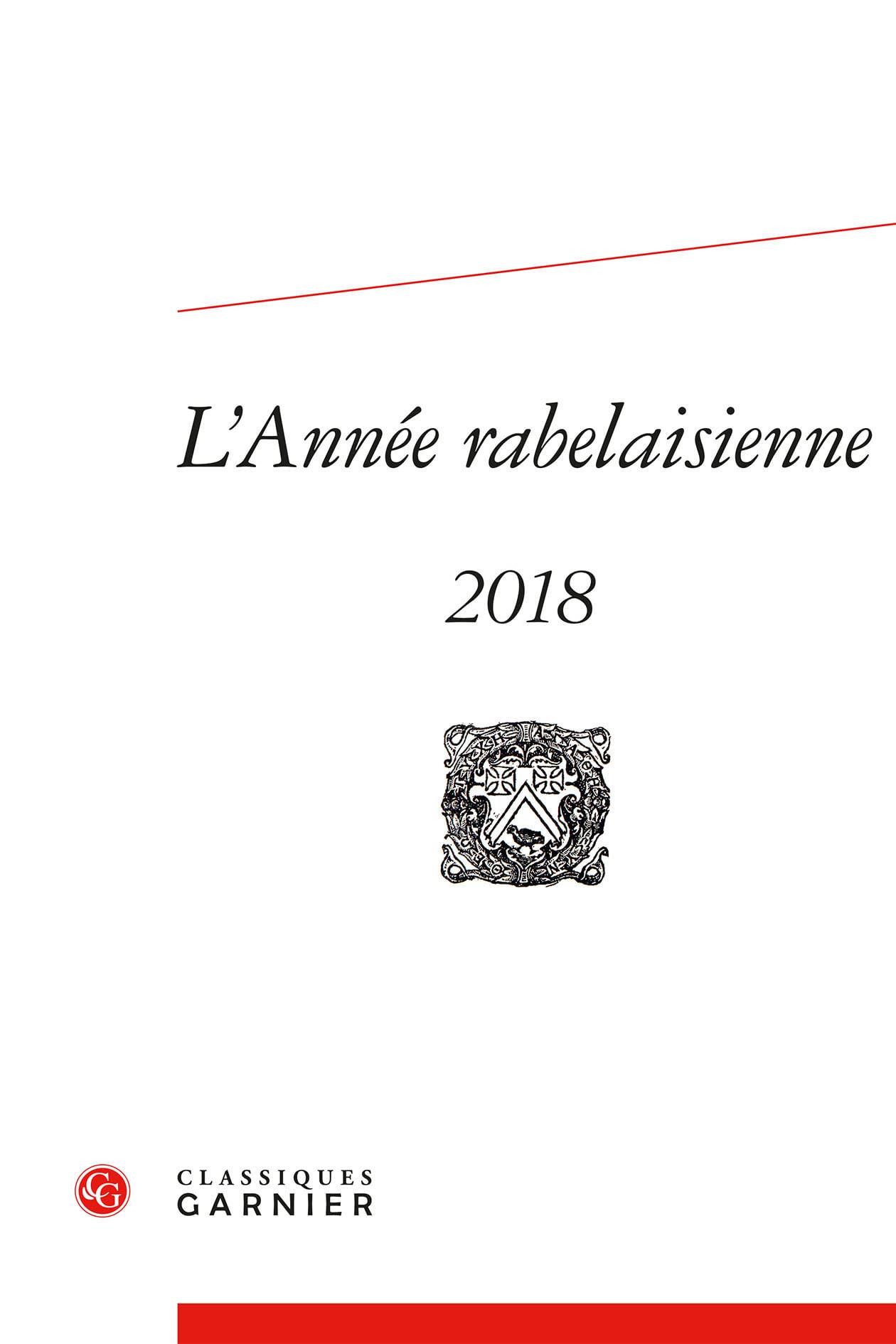 L'Année rabelaisienne (2018) (2018, n° 2) book
