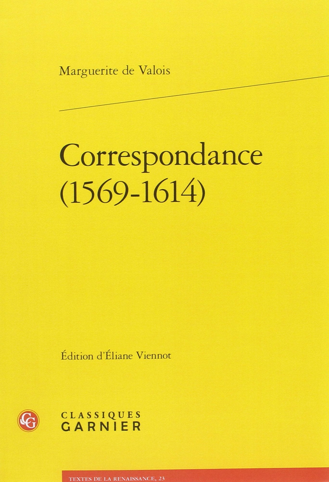 Correspondance (1569-1614) book