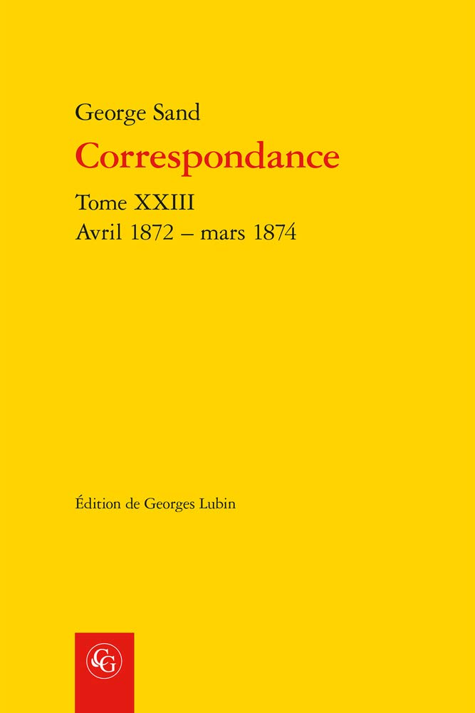 Correspondance: Avril 1872 - mars 1874 (Tome XXIII) book