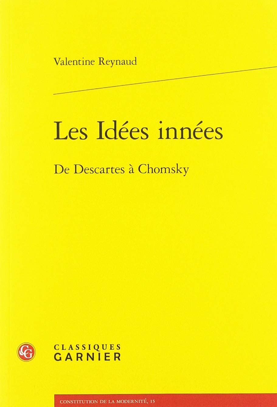 Les Idées innées: De Descartes à Chomsky book