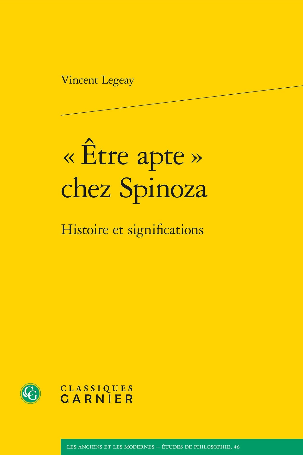 « Être apte » chez Spinoza: Histoire et significations book