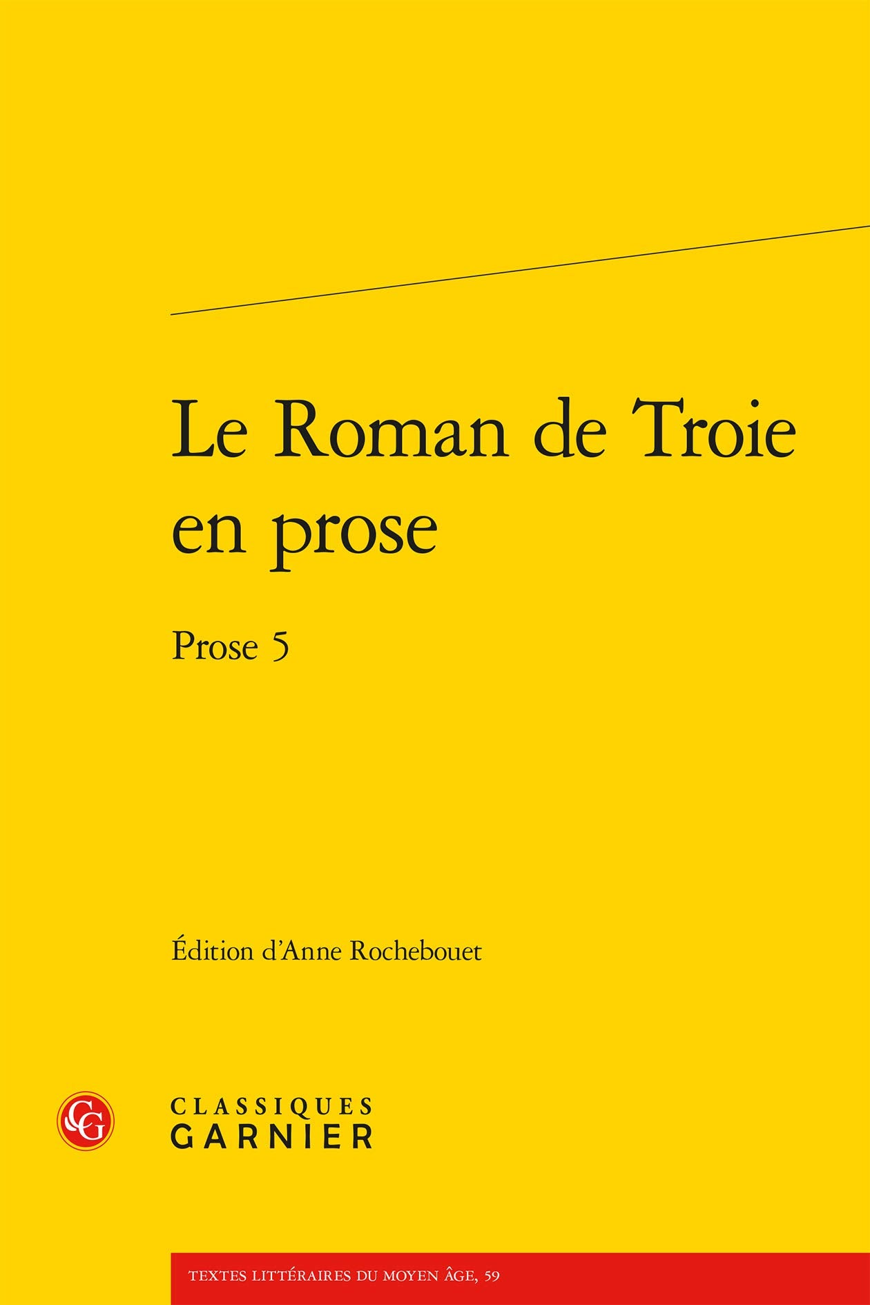 Le Roman de Troie en prose: Prose 5 book