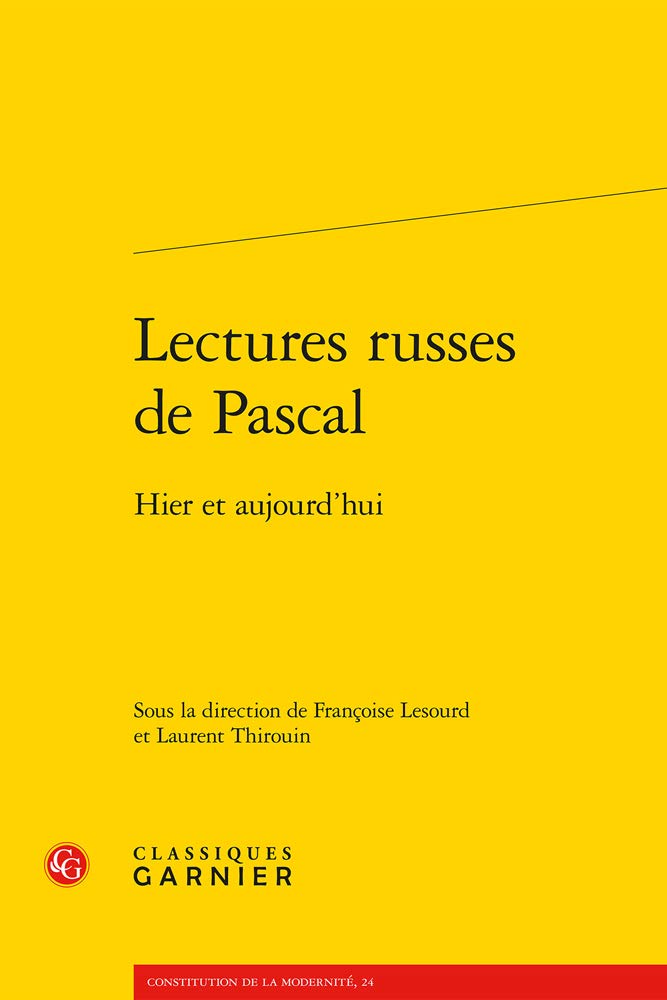 Lectures russes de Pascal: Hier et aujourd'hui book