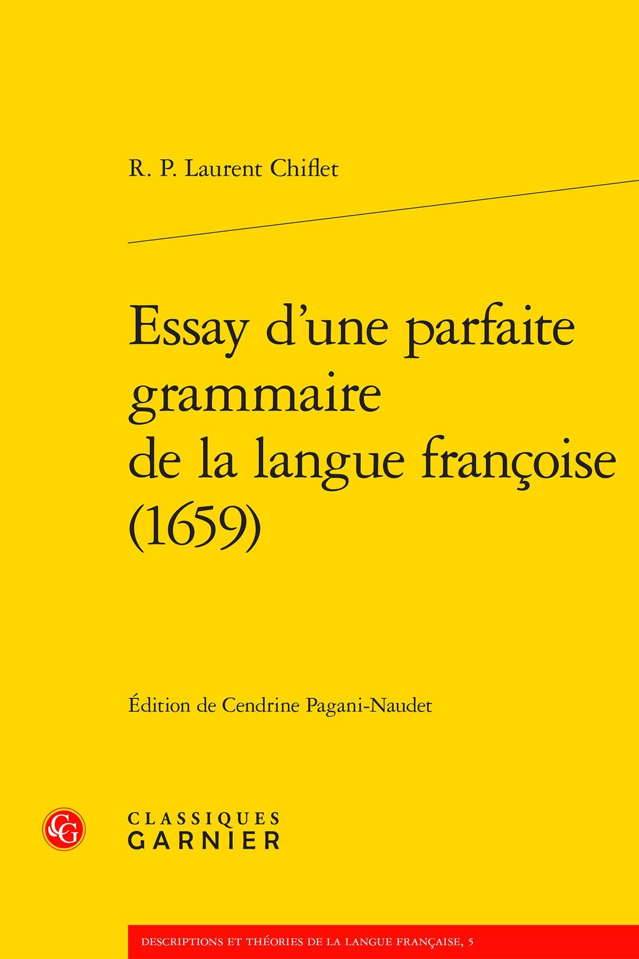 Essay d'une parfaite grammaire de la langue françoise (1659) book