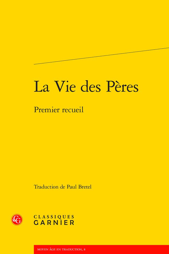 La Vie des Pères: Premier recueil book