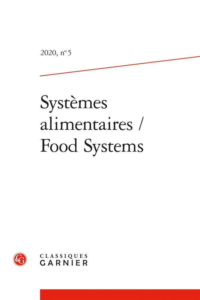 Systèmes alimentaires / Food Systems (2020) (2020, n° 5) book
