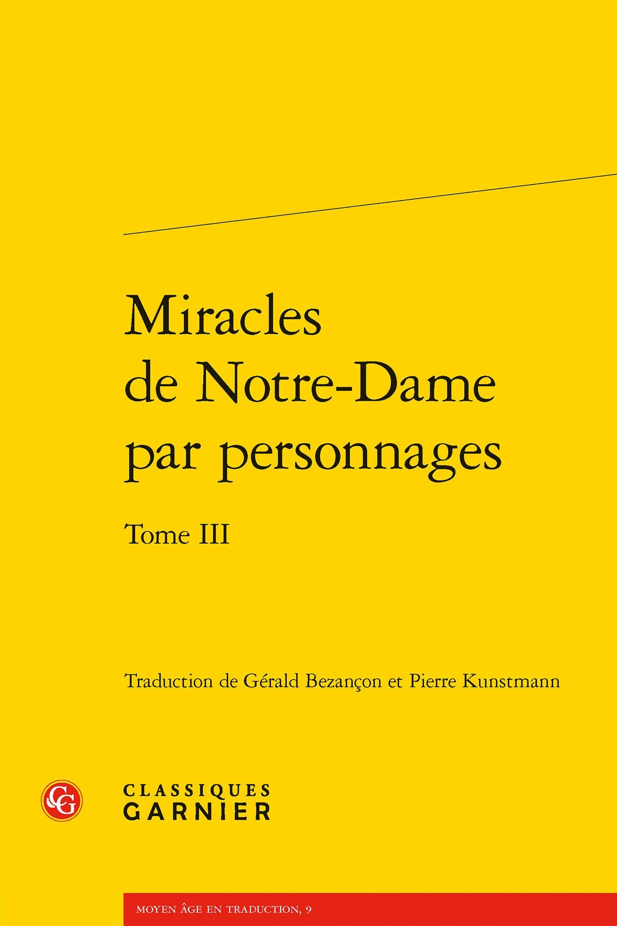Miracles de Notre-Dame par personnages (Tome III) book