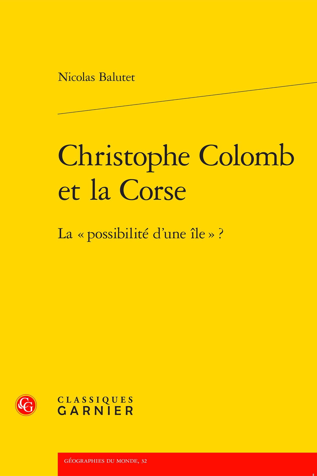 Christophe Colomb et la Corse: La « possibilité d'une île » ? book