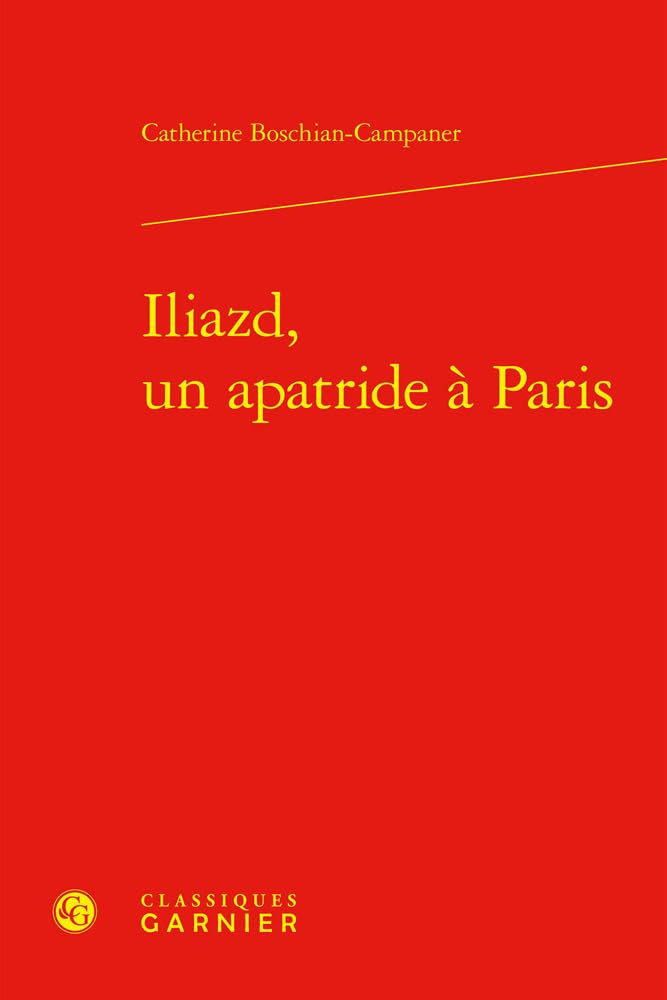 Iliazd, un apatride à Paris book