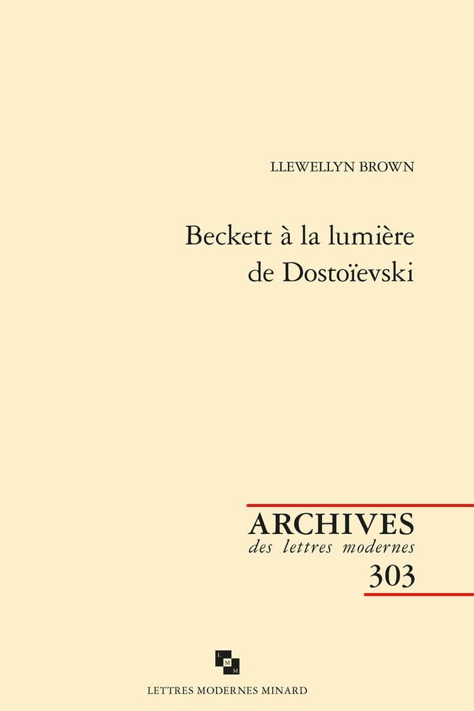 Beckett à la lumière de Dostoïevski book