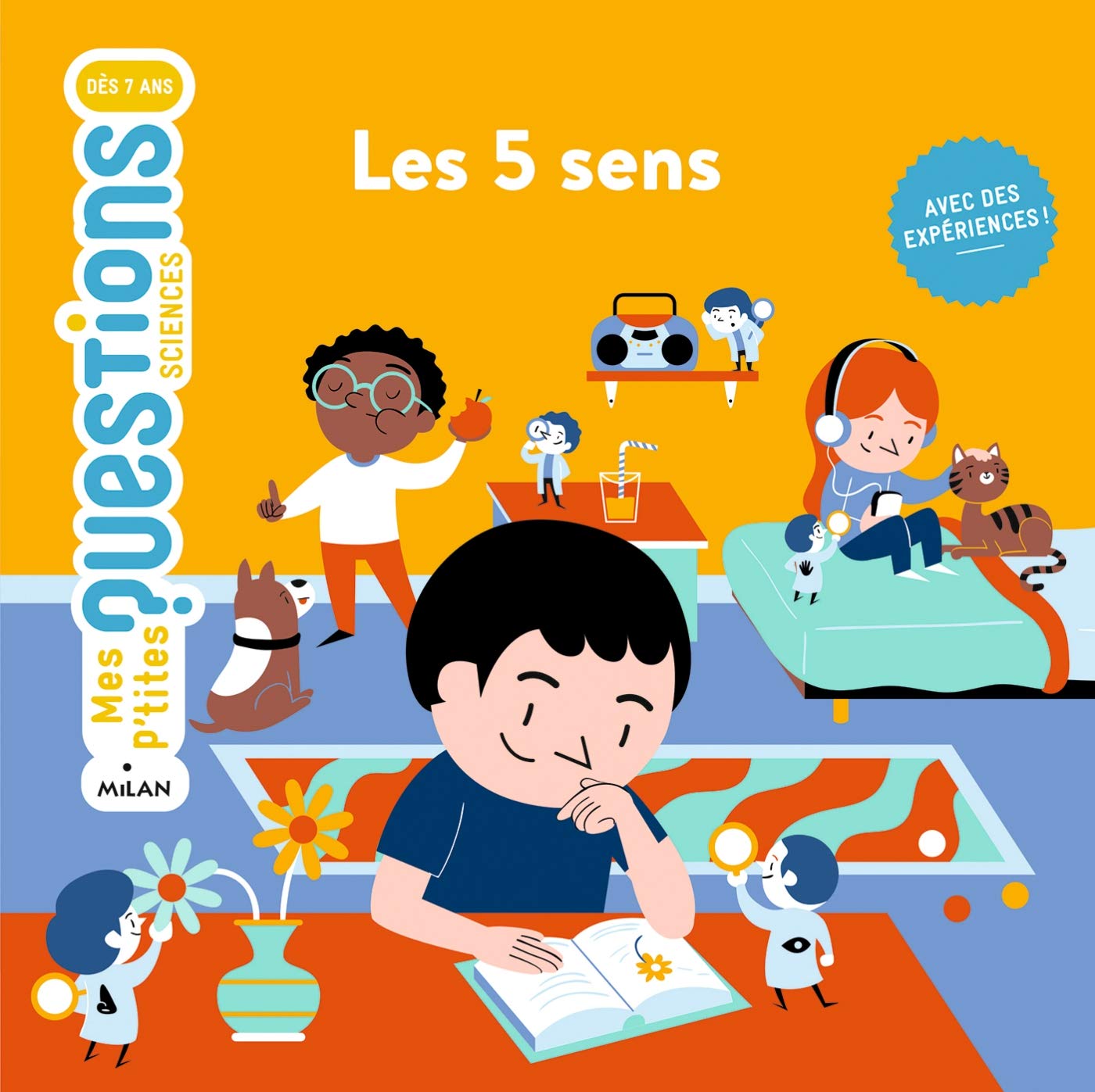 Les cinq sens book