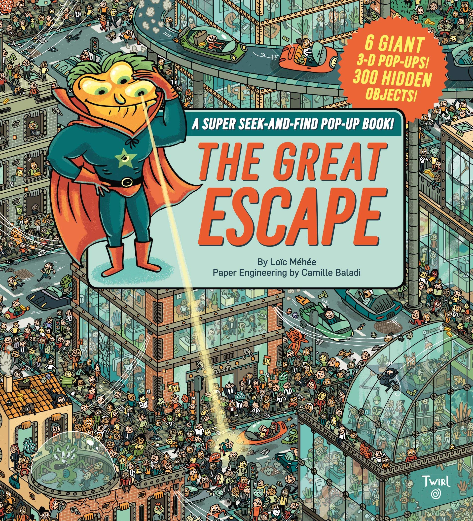 The Great Escape: A Super Seek-and-Find Pop-up Book!: 1 book