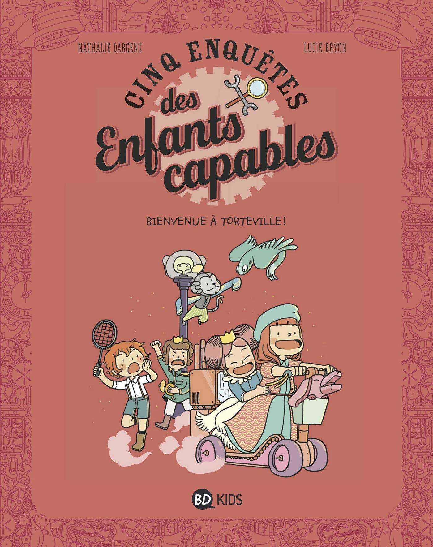 Les enquêtes des enfants capables, Tome 05: Bienvenue à Torteville! Manga