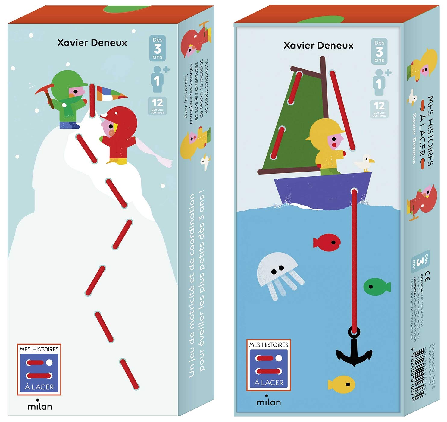 Larguer les amarres - Cartes à lacer TP - Hachette book