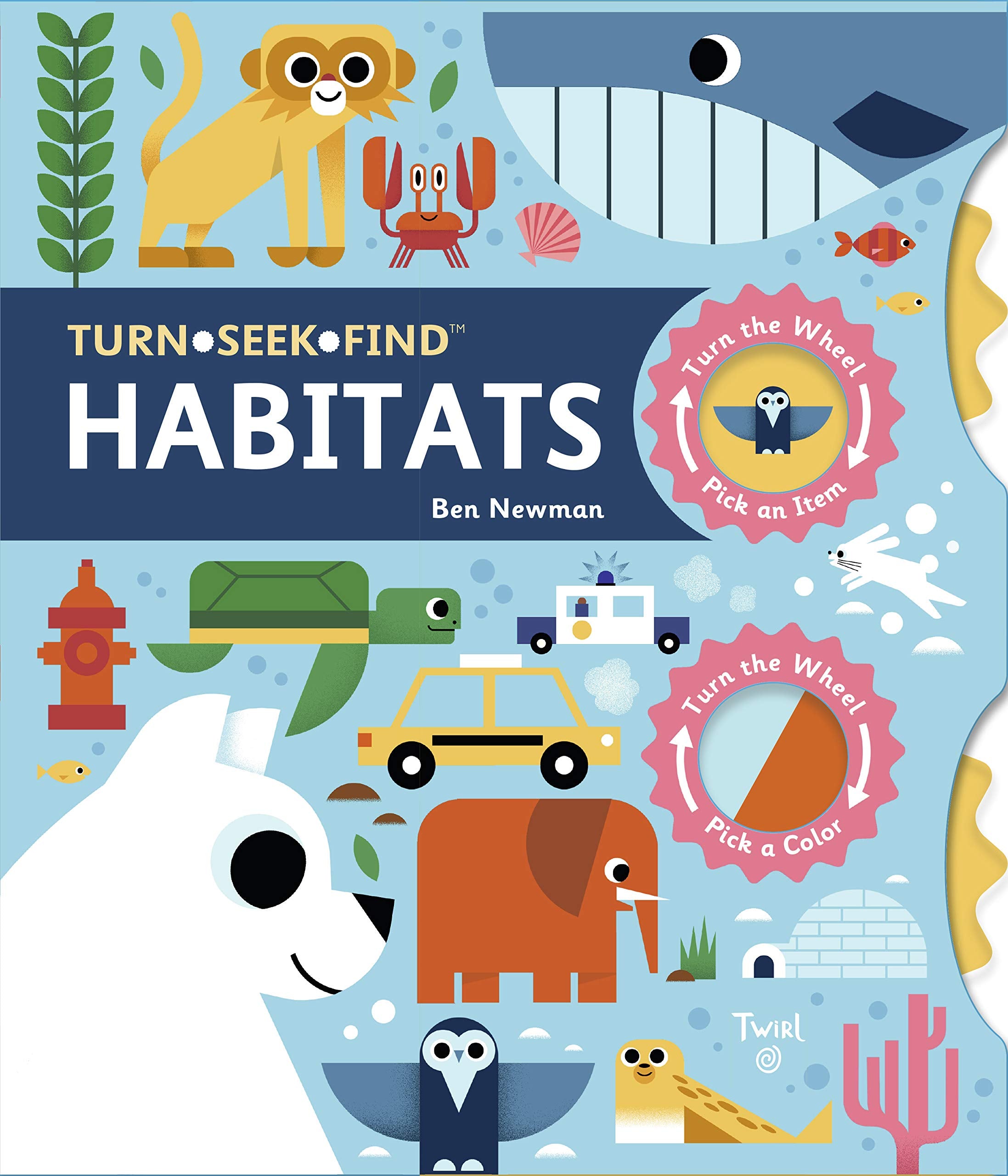 Turn Seek Find: Habitats book