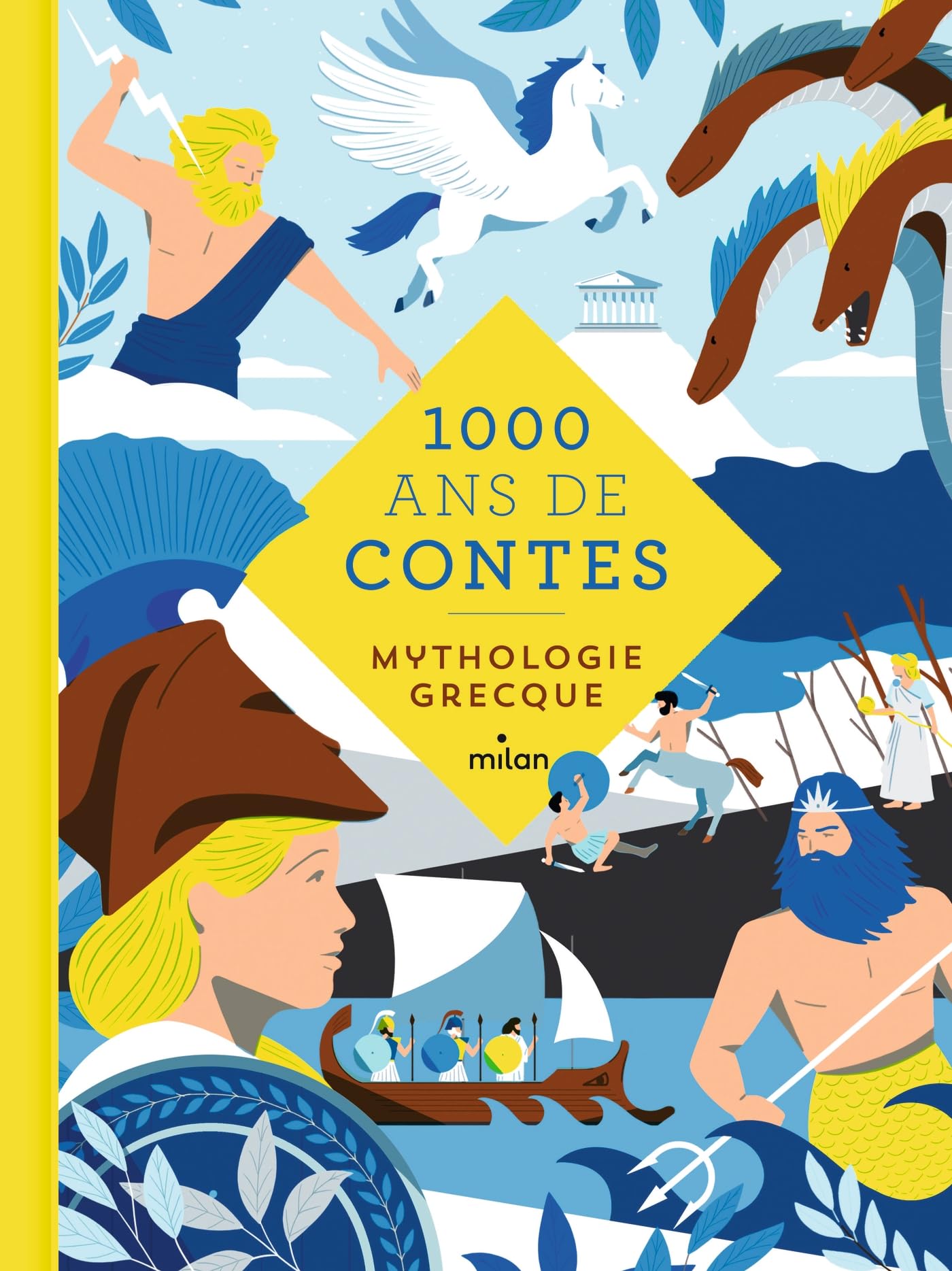Mille ans de contes mythologie grecque book