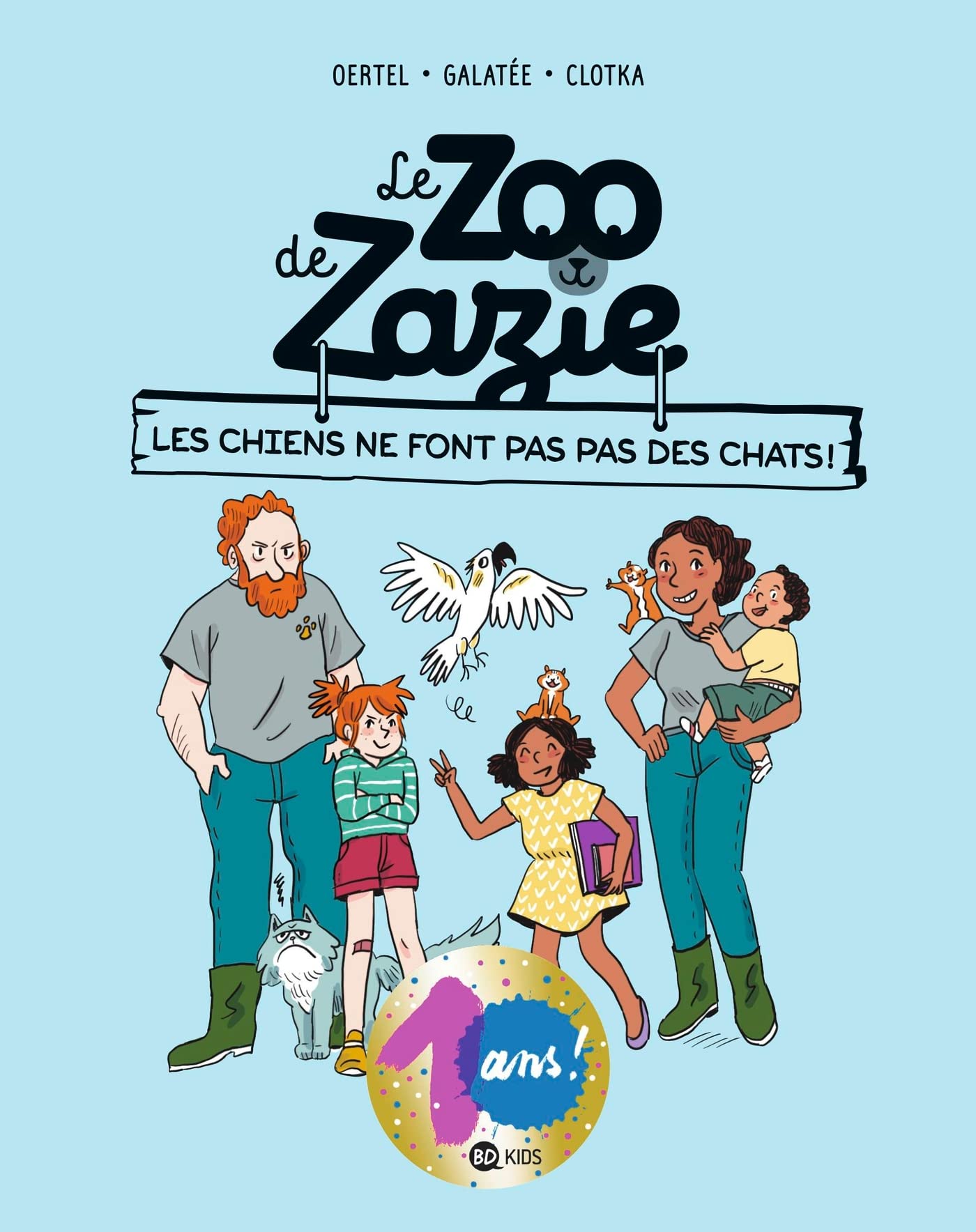 Le zoo de Zazie, Tome 03: Les chiens ne font pas des chats ! Manga
