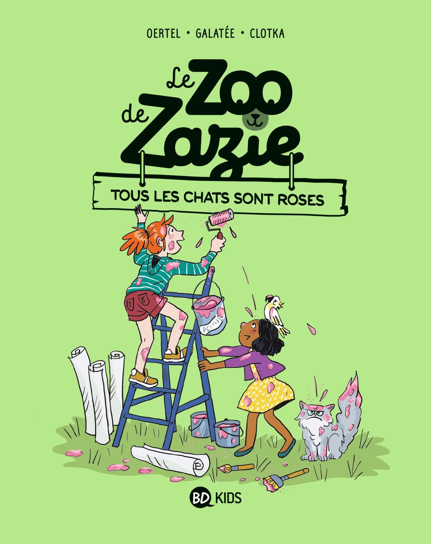 Le zoo de Zazie, Tome 04: Tous les chats sont roses Manga