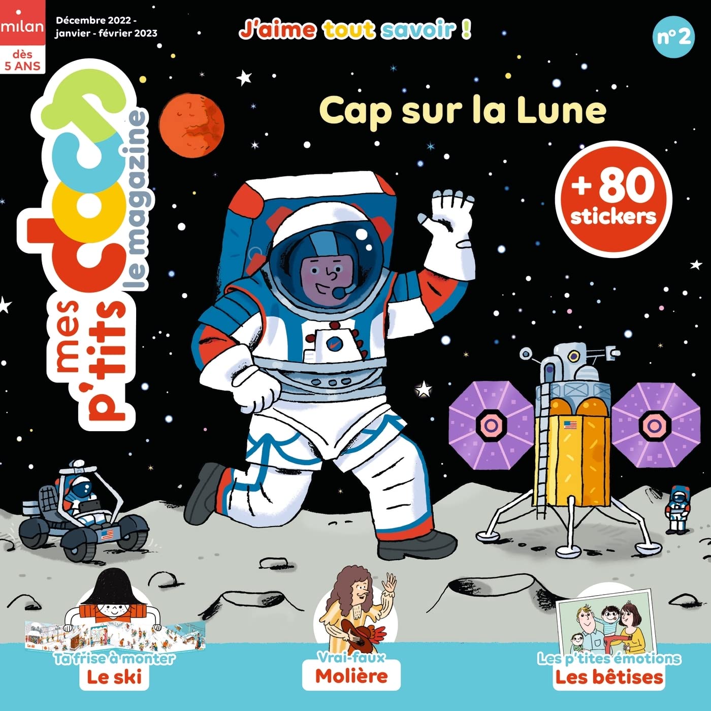 Magazine P'tits docs n° 2 - L'espace Children's books