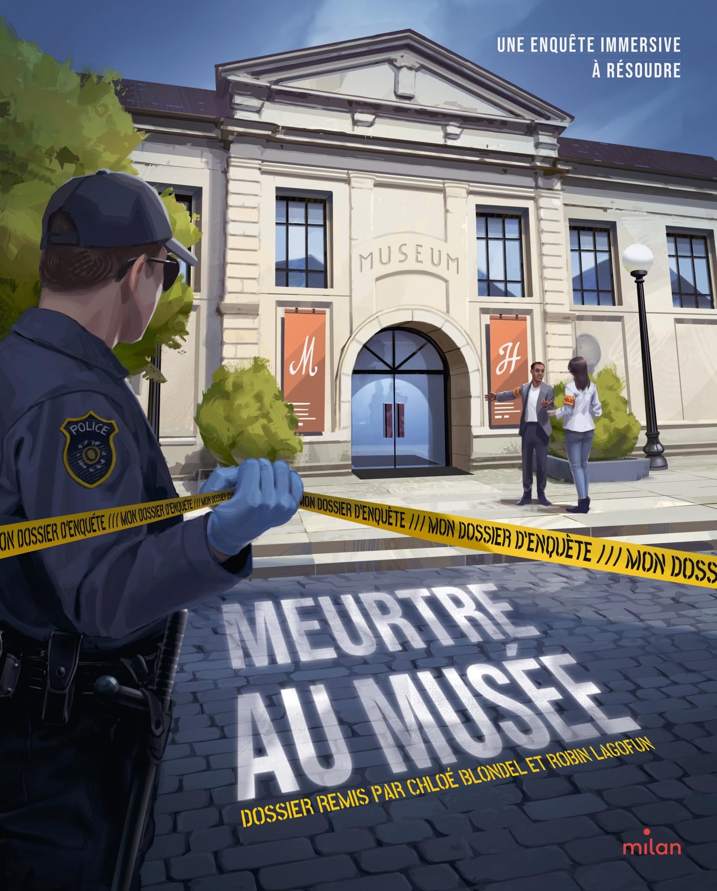 Mon dossier d'enquête - Meurtre au musée Tiptoi & Games
