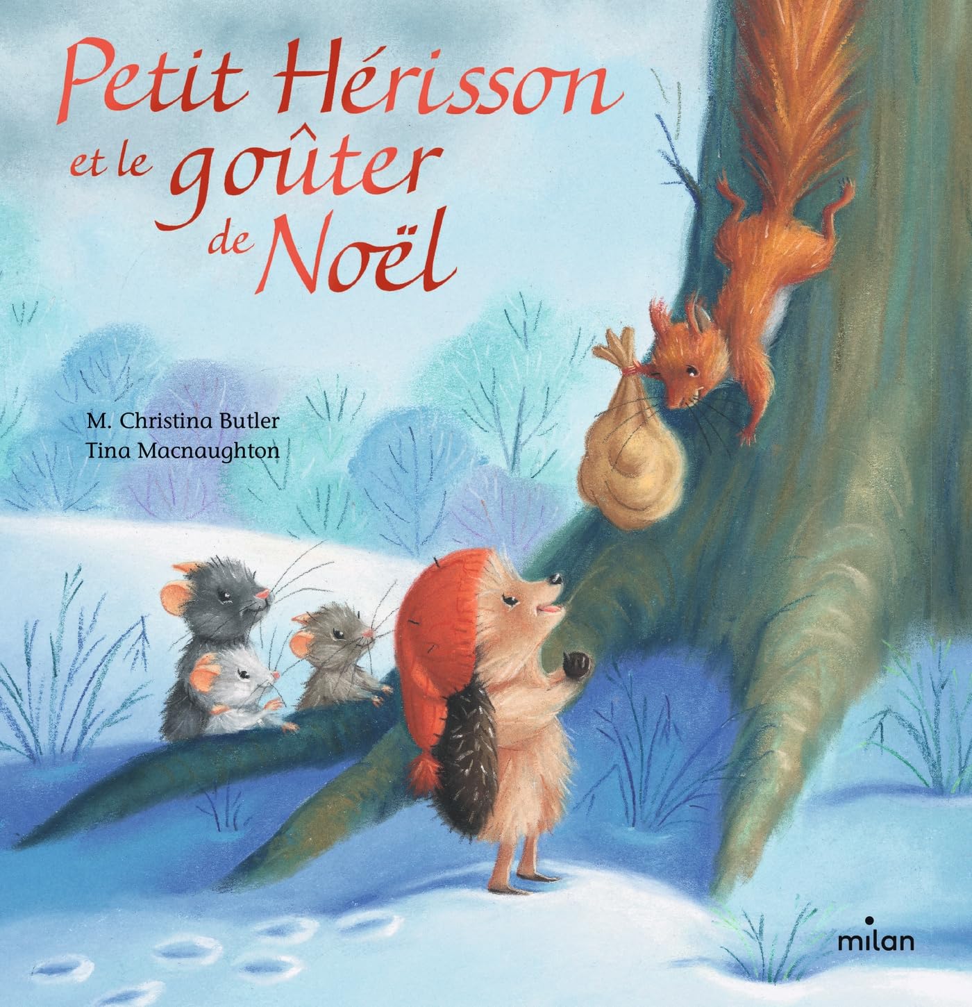 Petit Hérisson et le goûter de Noël - tout-carton Children's books