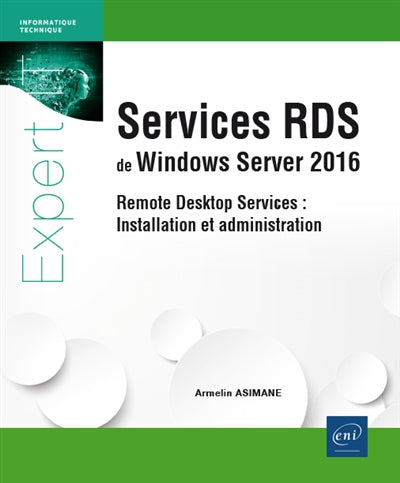 Product Image: Services RDS de Windows Server 2016 : remote desktop services : installation et configuration
