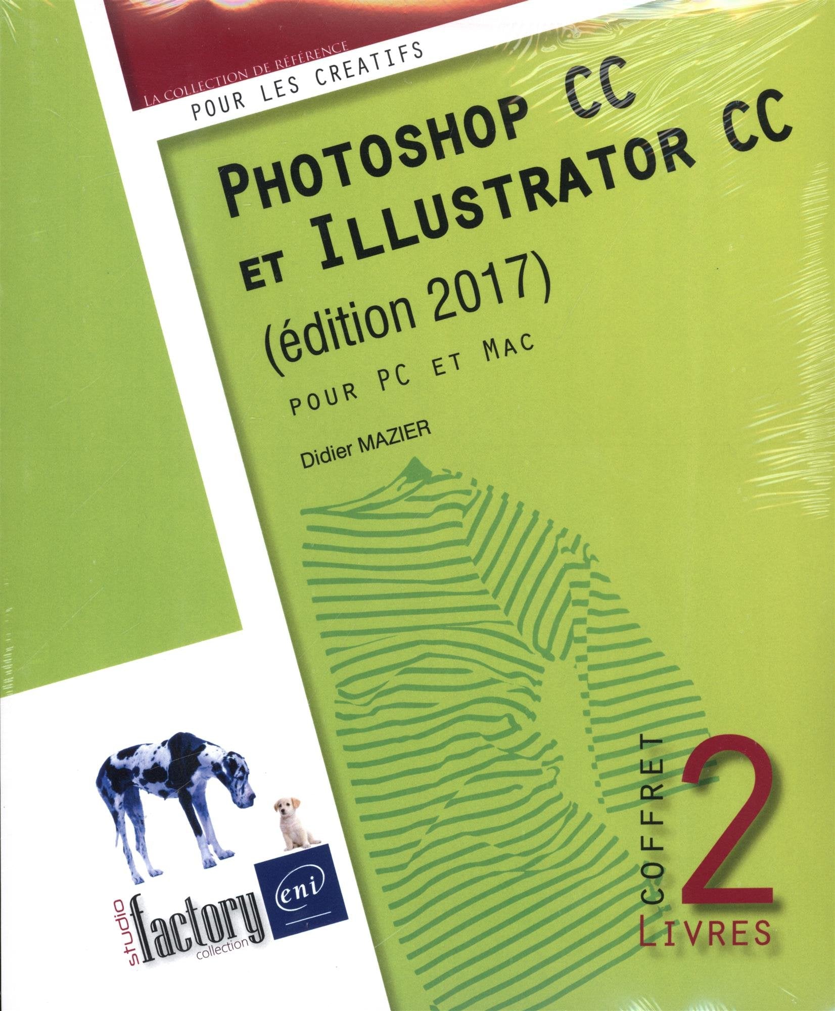 Photoshop CC et Illustrator CC (édition 2017) - Coffret de 2 livres book