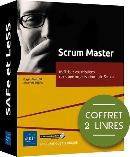 Scrum Master - Coffret de 2 livres : Maîtrisez vos missions dans une organisation agile Scrum book