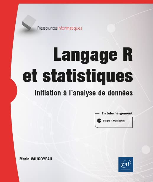 Langage R et statistiques - Initiation à l'analyse de données book