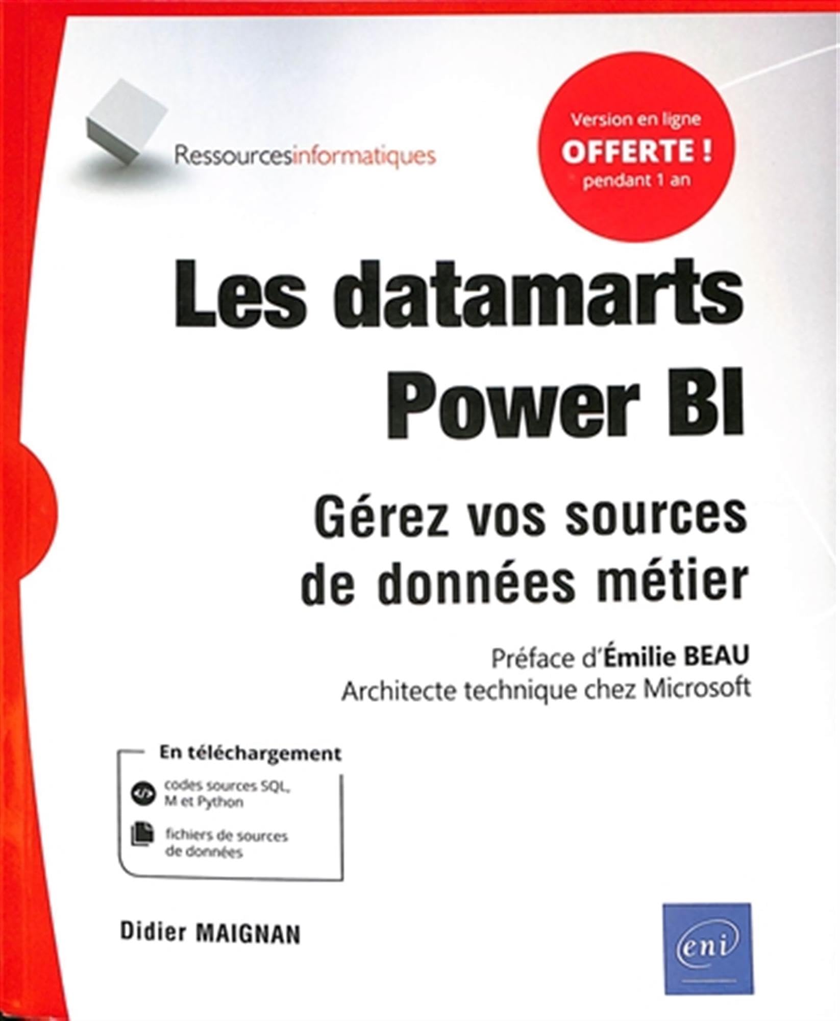 Les Datamarts Power BI - Gérez vos sources de données métier book