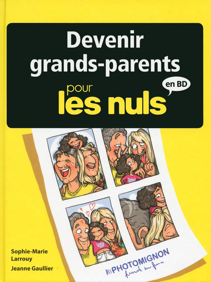 Devenir grands-parents pour les Nuls BD book