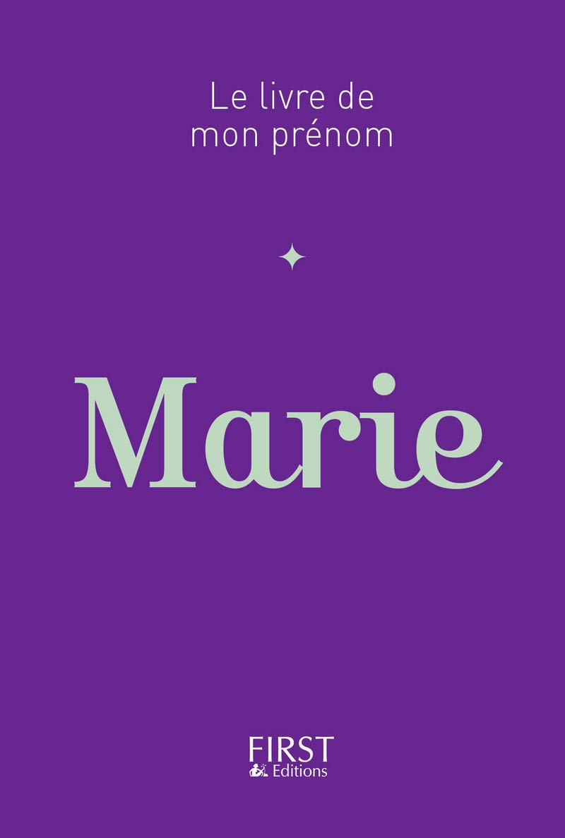 01 Le Livre de mon prénom - Marie book