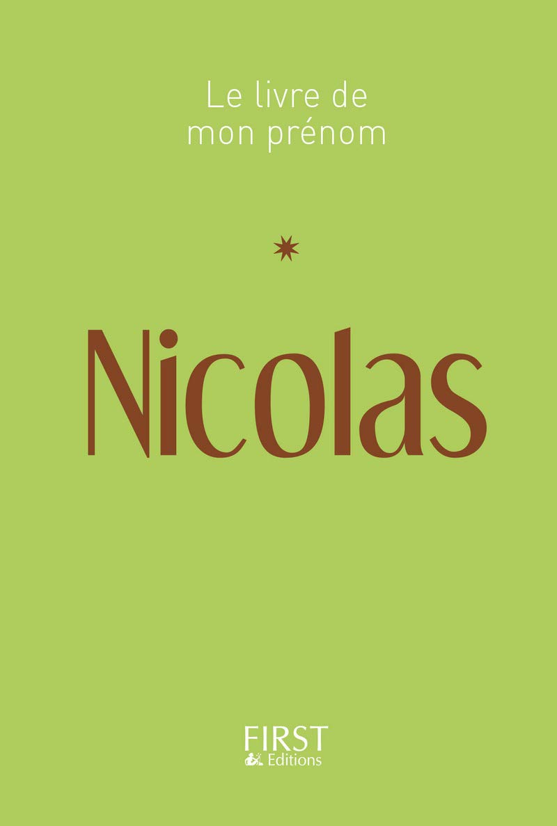 Le Livre de mon prénom - Nicolas 13 book
