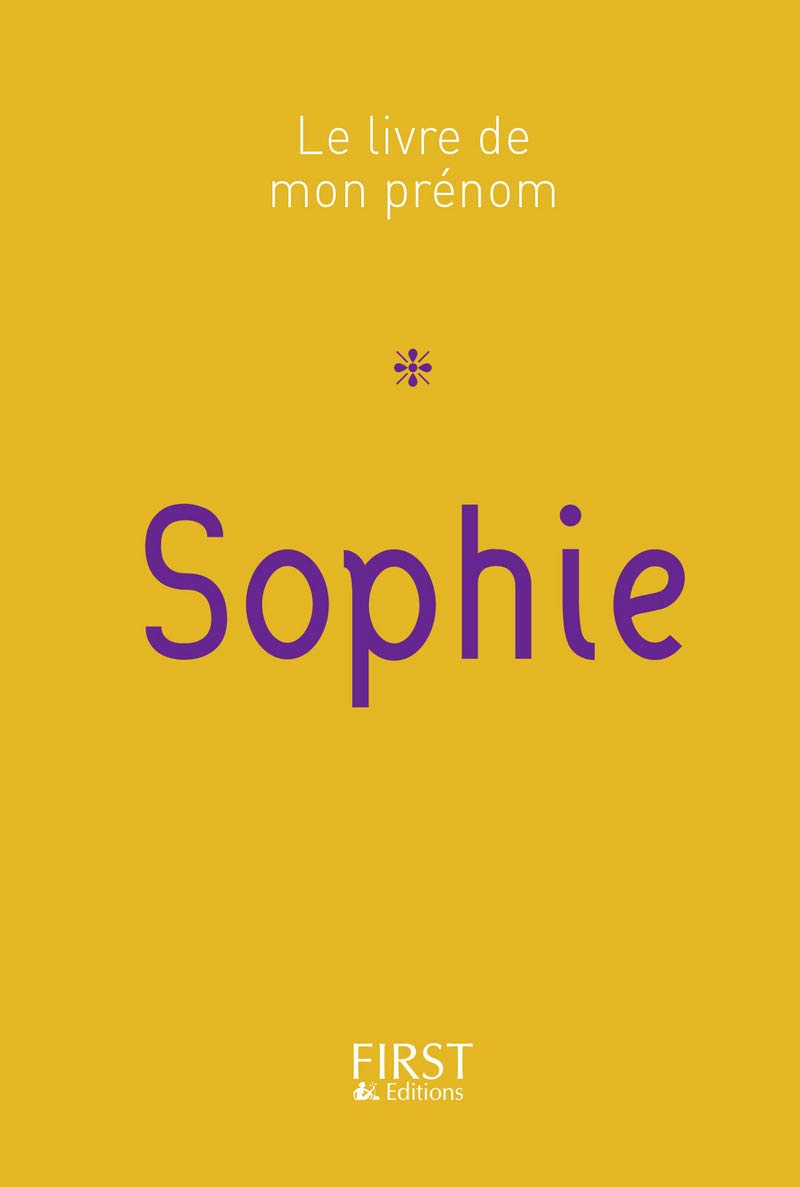 Le Livre de mon prénom - Sophie 19 book