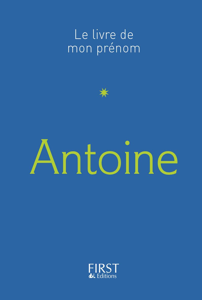 20 Le Livre de mon prénom - Antoine book
