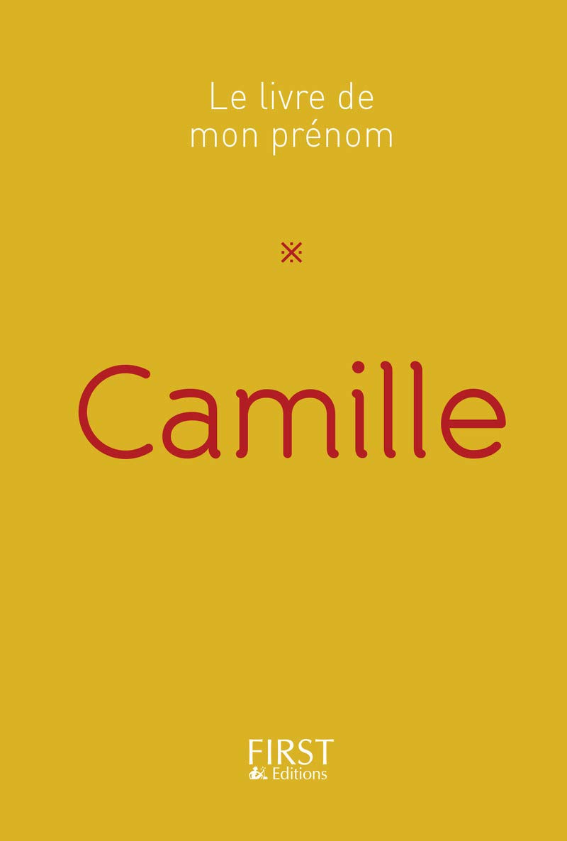 23 Le Livre de mon prénom - Camille book