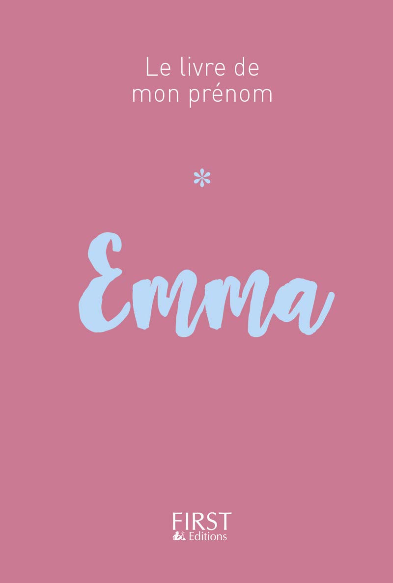 32 Le Livre de mon prénom - Emma book