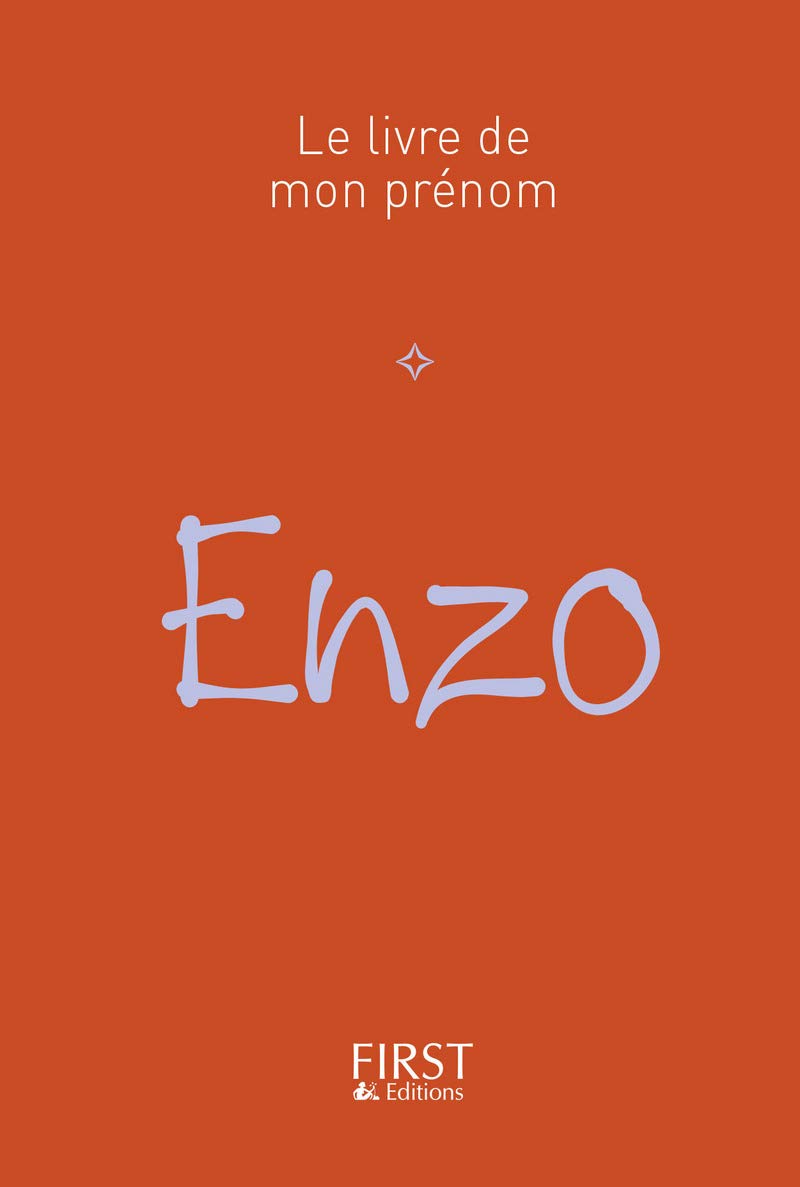 34 Le Livre de mon prénom - Enzo book