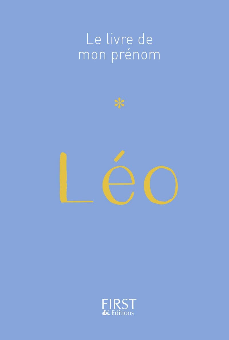 38 Le Livre de mon prénom - Léo book