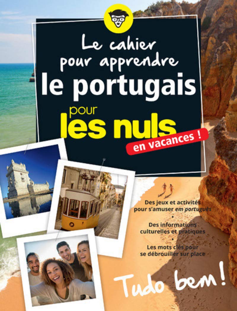 Le cahier pour apprendre le portugais pour les Nuls en vacances- Cahier de vacances book