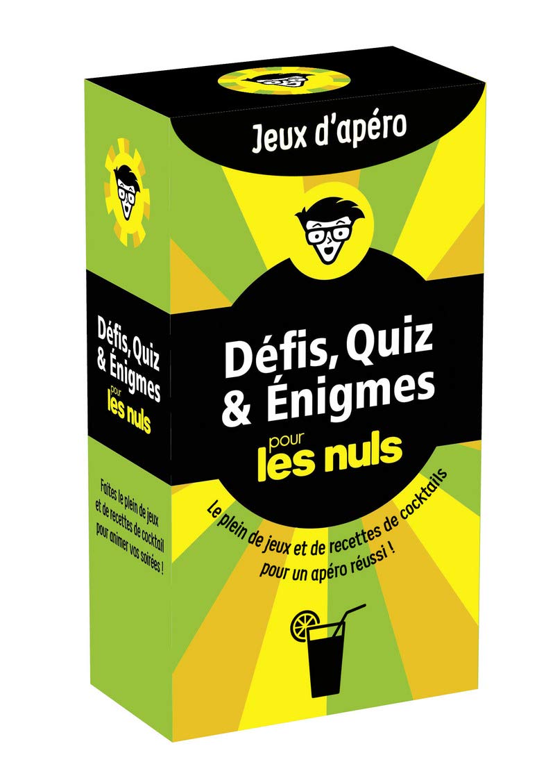 Défis, Quiz et Énigmes pour les Nuls Jeux d'apéro book