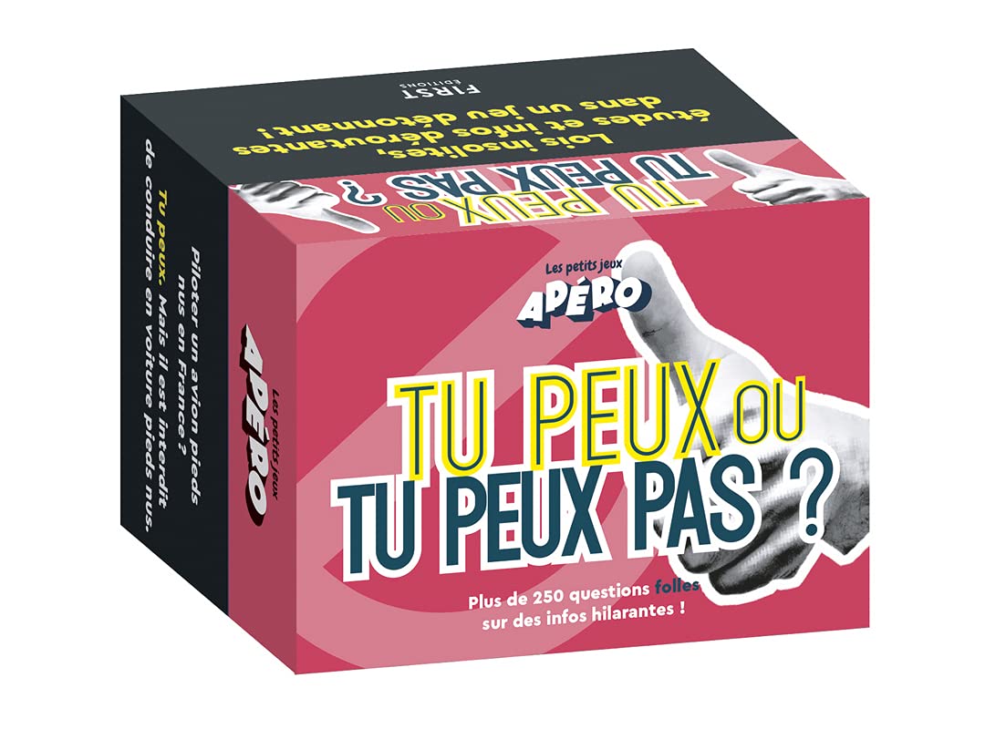 Les petits jeux d'apéro - Tu peux ou tu peux pas book