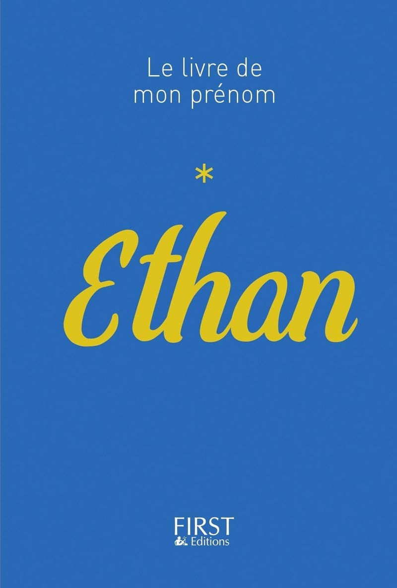 41 Le Livre de mon prénom - Ethan book