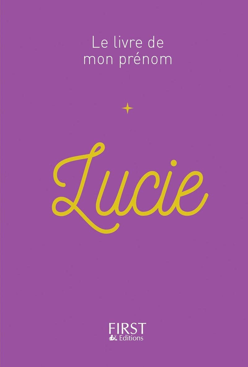 45 Le Livre de mon prénom - Lucie book