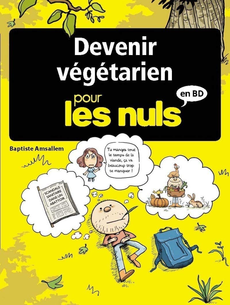 Devenir végétarien pour les Nuls en BD book