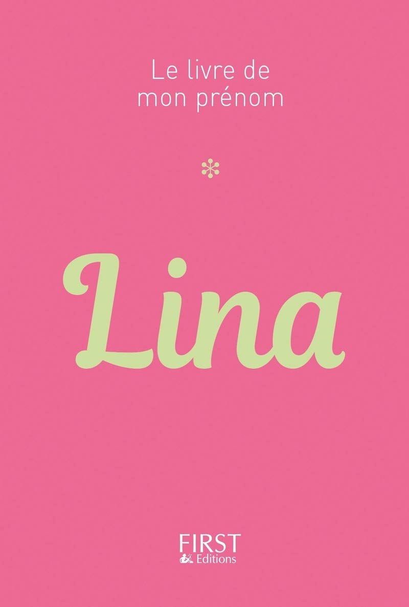 58 Le livre de mon prénom - Lina book