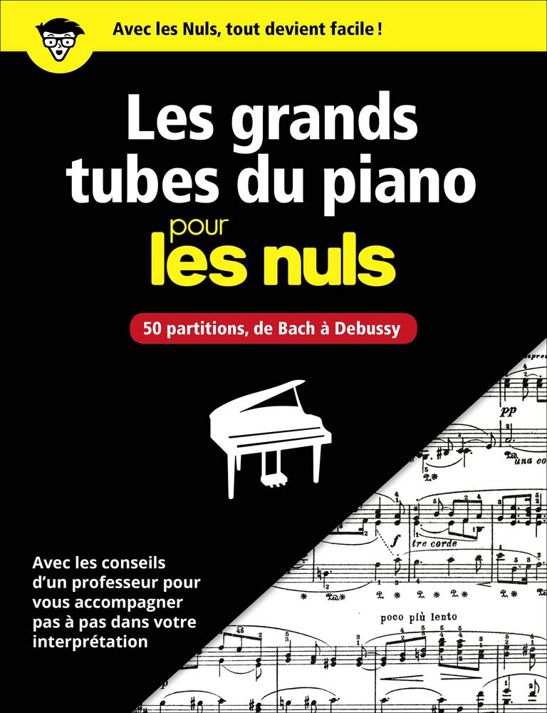 Les grands classiques du piano pour les Nuls - cahier de partitions book