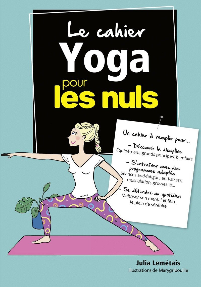 Cahier Coach - Yoga pour les Nuls book