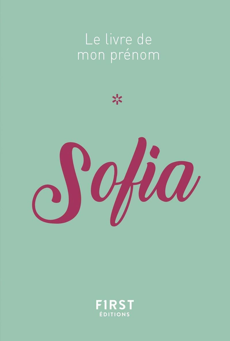 Product Image: Le livre de mon prénom - Sofia 72