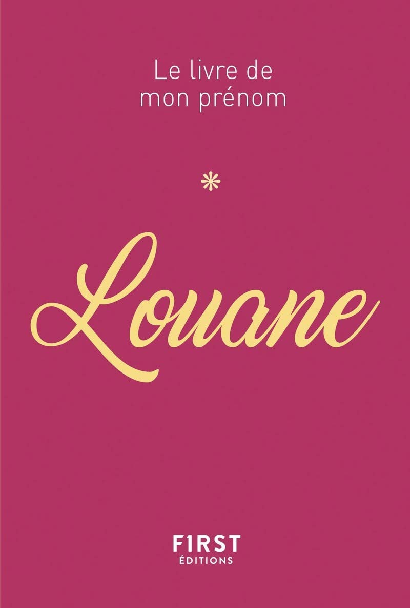 Louane - Le livre de mon prénom Photography